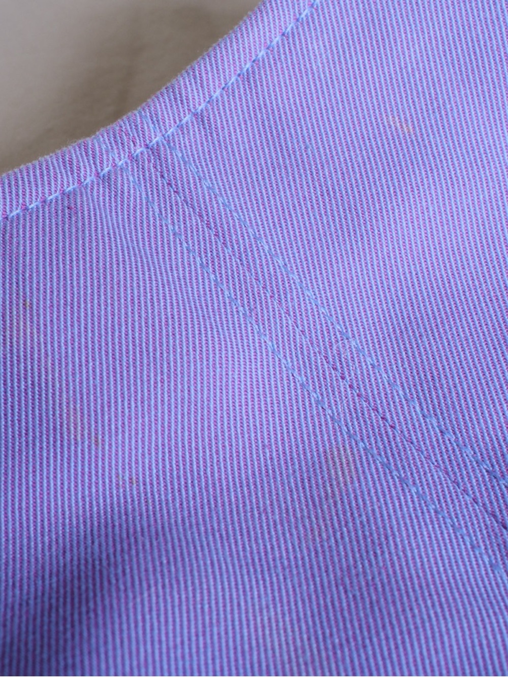 Acne Studios Karola Light Reactive Purple Cotton Twill Mini Skirt Size 32 - Picture 9 of 11